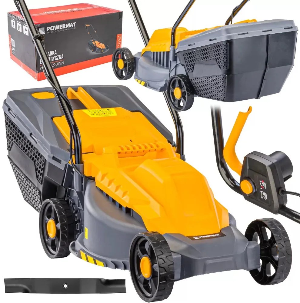 Mașină de tuns iarba electrică 2200W PM-KSE-2200MN