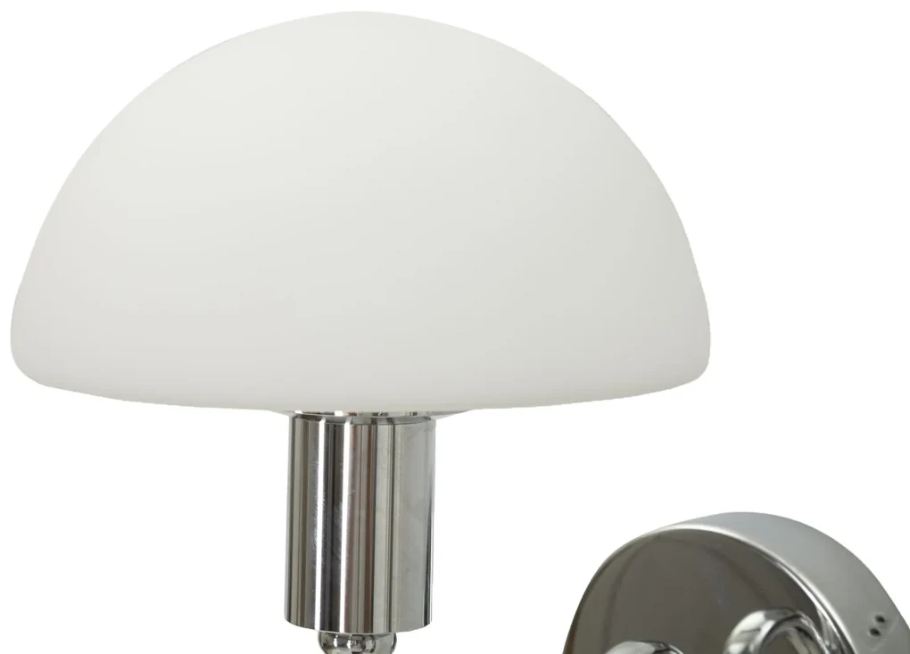 Mauro Ferretti Lampa De Perete Argintie cm 23X15X22 | Aosom Romania