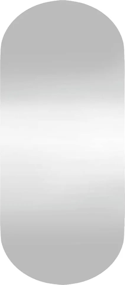 vidaXL Oglindă de perete, 30x70 cm, oval, sticlă