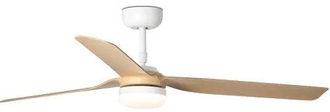 Ventilator LED de tavan FARO 33816-20 PUNT LED/18W/230V Wi-Fi maro/negru + telecomandă