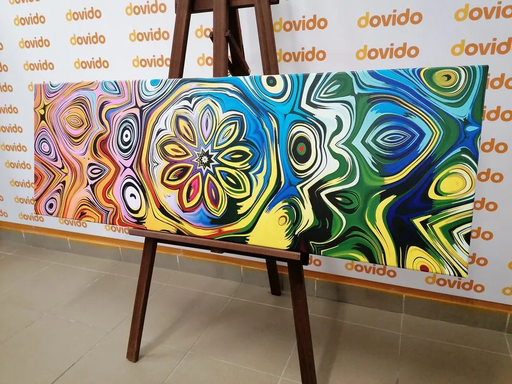 Tablou artă creativă colorată