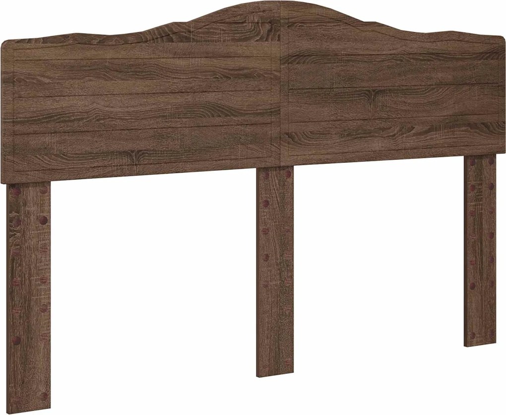 vidaXL Tăblie cap Stejar închis 150 cm Lemn compozit