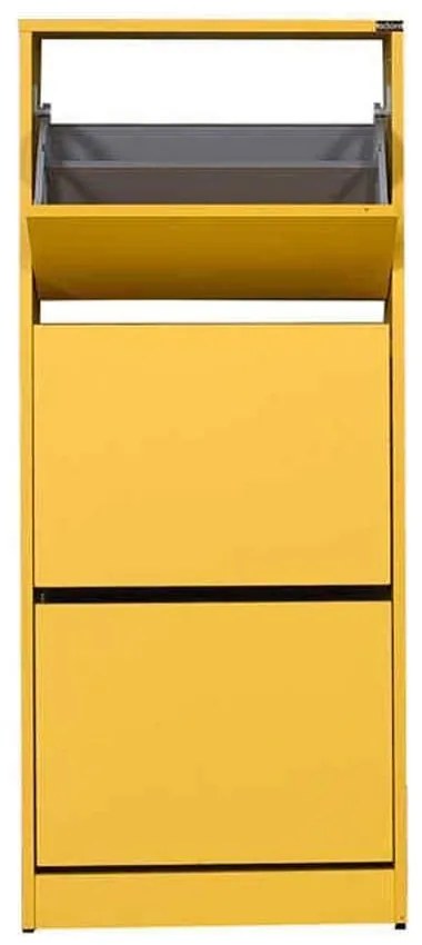 Pantofar Adore Slim, 3 compartimente, capacitate 12 perechi incaltaminte, 51 x 119 x 26 cm