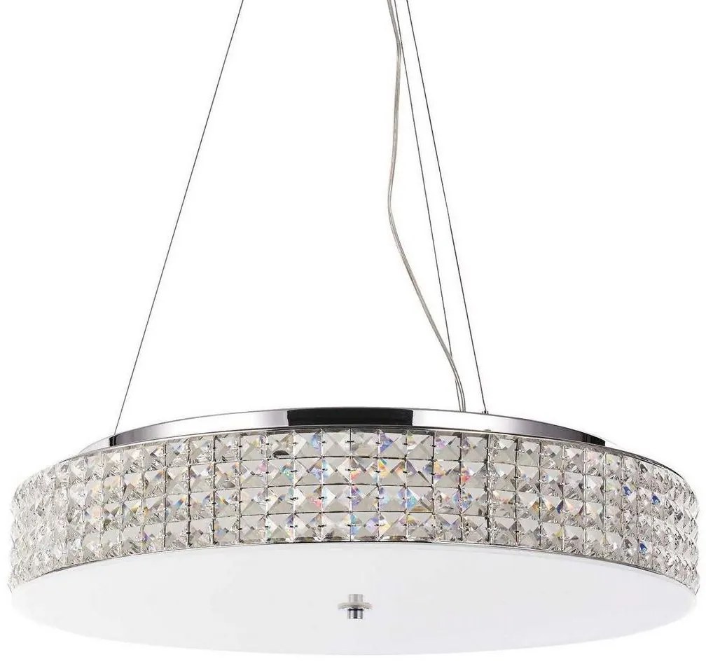 Lustră de cristal pe cablu Ideal Lux ROMA 12xG9/40W/230V