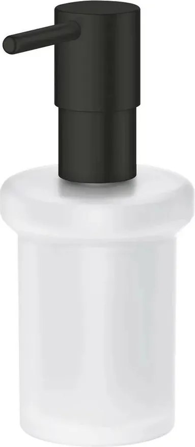 Dozator negru mat Grohe Essentials
