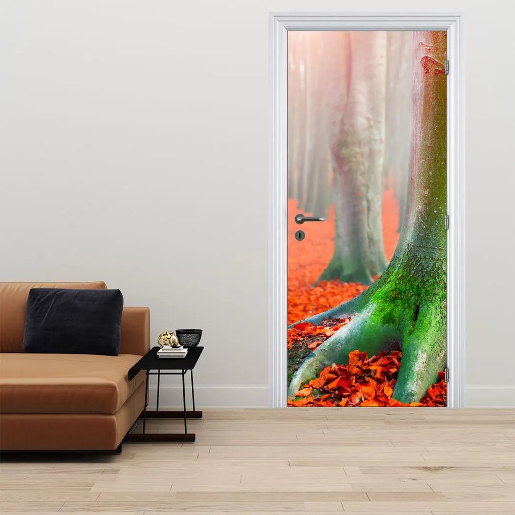 Fototapet pentru ușă - Copacii (95x205cm)