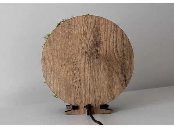 Li-Go 23622/DUB2 - Decorațiune de masă LED dimerizabilă LED/12W/230V 20x22 cm stejar