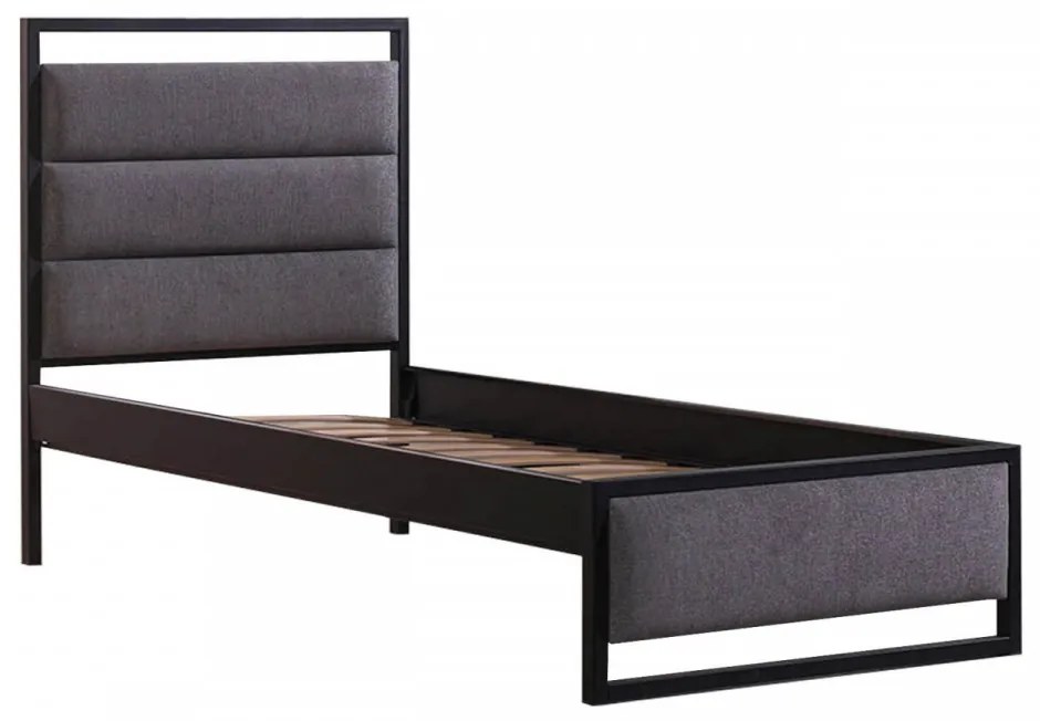 Pat 1 Persoana Chimera, 90x190 cm, Negru