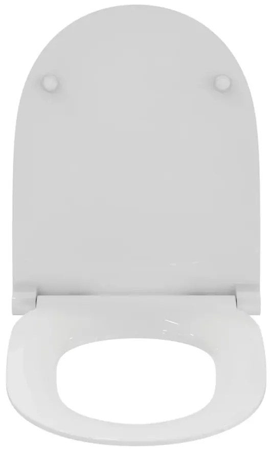 Capac wc inchidere lenta, 53.5x35 cm, demontare rapida, Ideal Standard I.life O