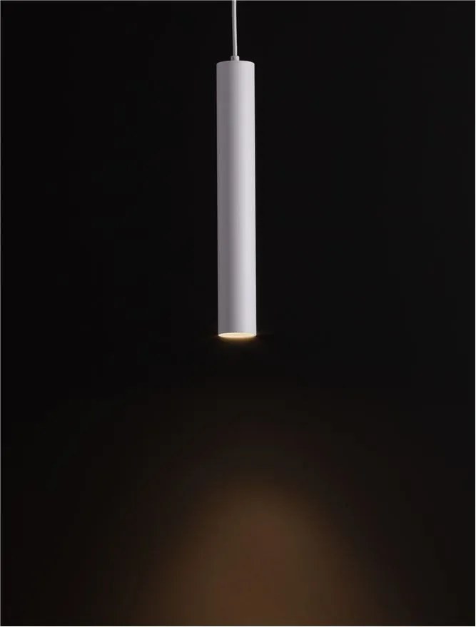 Pendul tubular design modern minimalist SEAWAVE, alb