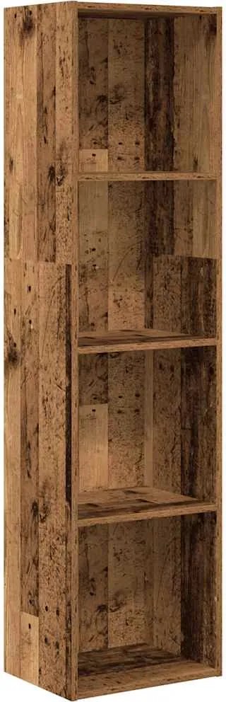 vidaXL Bibliotecă, lemn vechi, 40x30x152 cm, lemn prelucrat