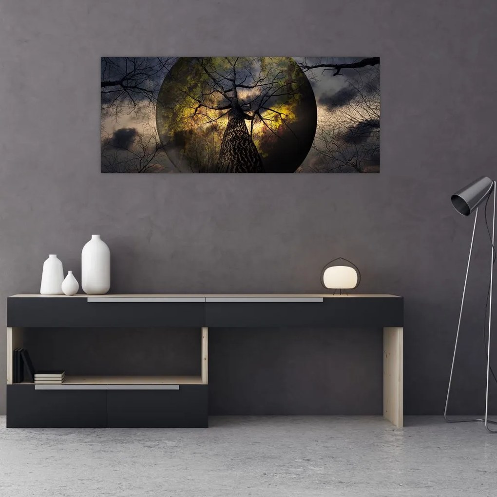 Tablou - Cerul enigmatic (120x50 cm)