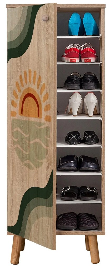 Pantofar Beside 11 (stejar sonoma) . 1094625
