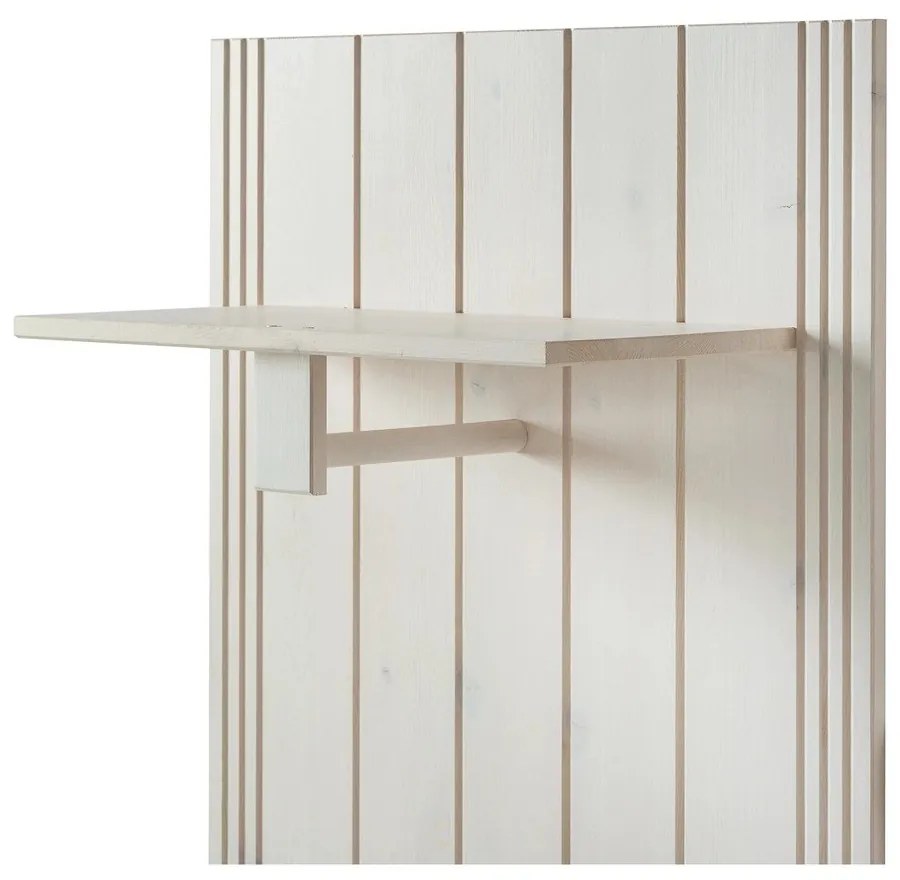 Set pentru hol alb din lemn de pin 60x120x25 cm Anita – Støraa
