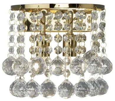 Searchlight - Aplică de cristal HANNA 2xG9/33W/230V