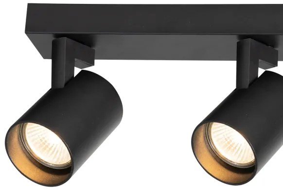 Spot VOLF 3xGU10/10W/230V negru