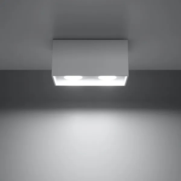 Plafonieră QUAD 2xGU10/40W/230V