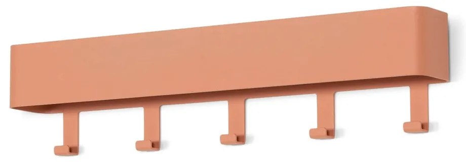 Cuier de perete somon cu raft din metal 52 cm Dax Play – Spinder Design