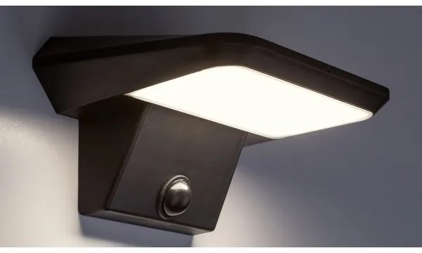 Rabalux 77005 - Lumină solară LED QESA cu senzor, 10W, IP44