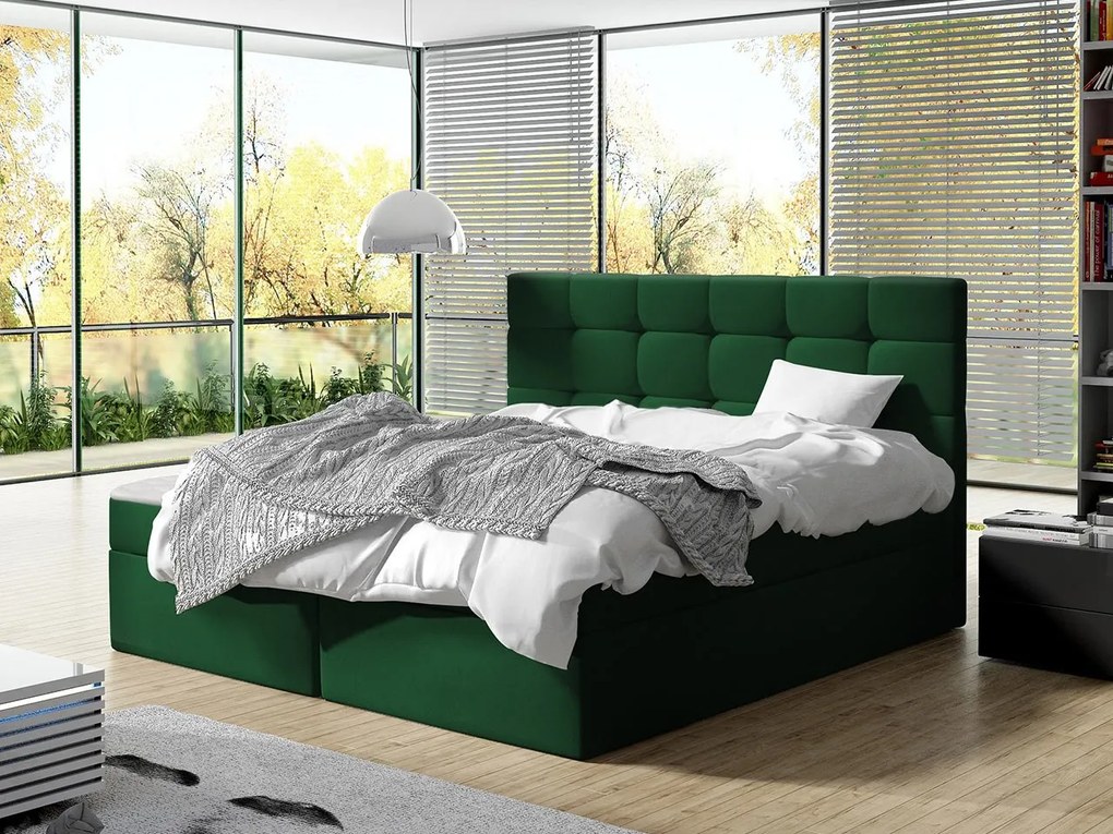 Pat matrimonial Boxspring 160 cm Cinara (manila 35). 1054116