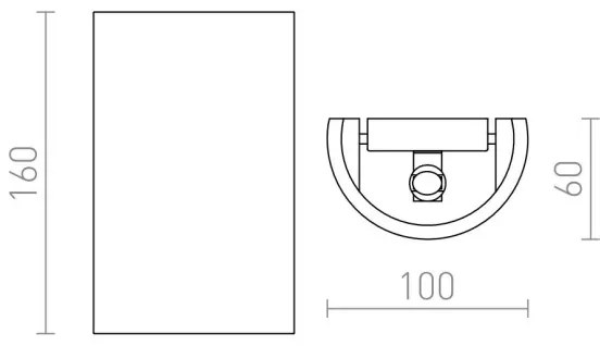 Aplică CHIC 1xG9/33W/230V RED-Design Rendl-R12999