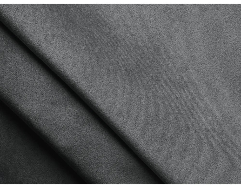 Pat boxspring gri cu spațiu de depozitare 140x200 cm Mikana – Makamii