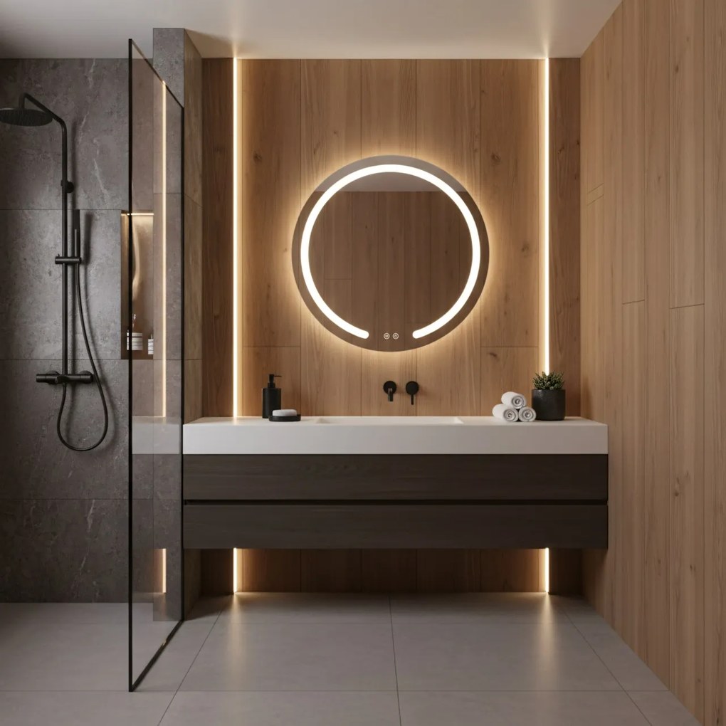 Oglindă LED 70cm Modern