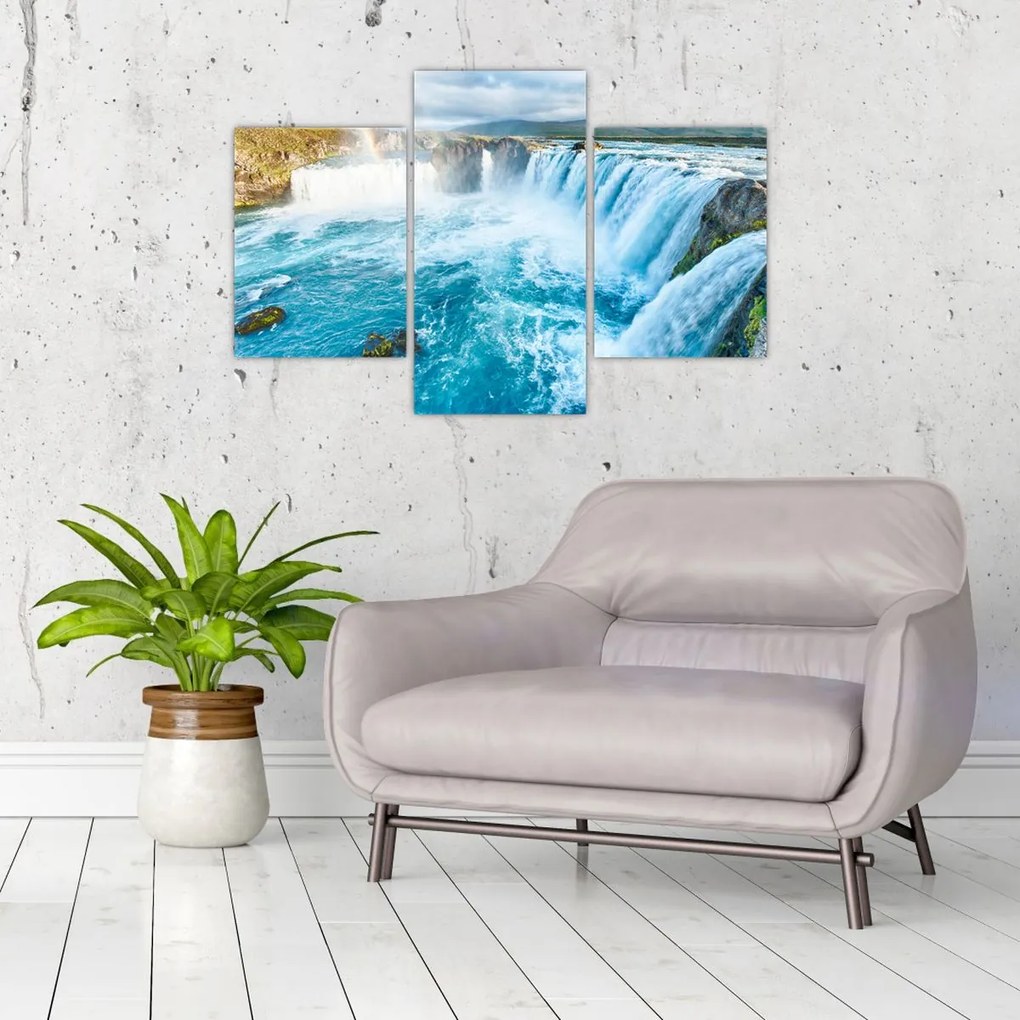 Tablou - Cascada Godafoss (90x60 cm)
