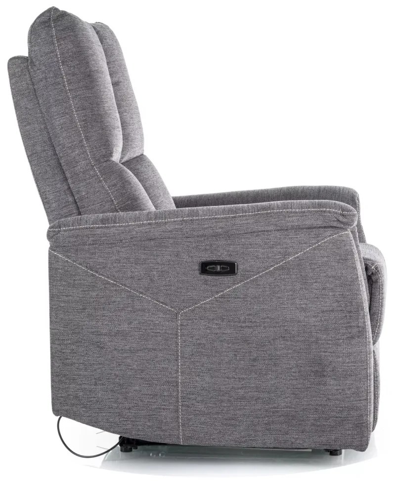 Fotoliu recliner Neptun gri inchis Brego18