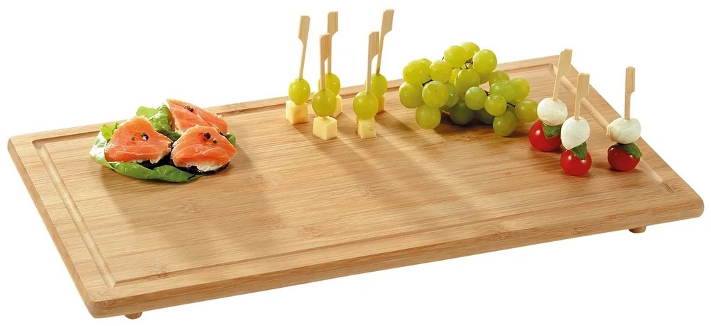 Kesper 58591 Placă de bambus, 50 x 28 x 3,1 cm
