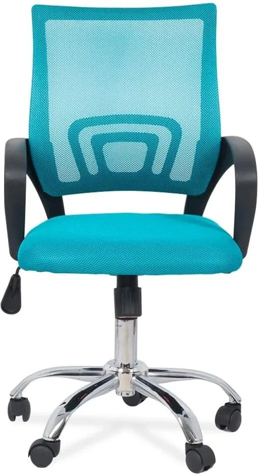 Scaun de birou din mesh OFF 619 turcoaz