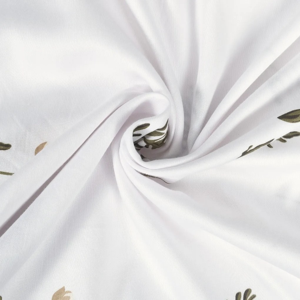 Lenjerie de pat Matex Satin Floare de pajiște, 140 x 200 cm, 70 x 90 cm
