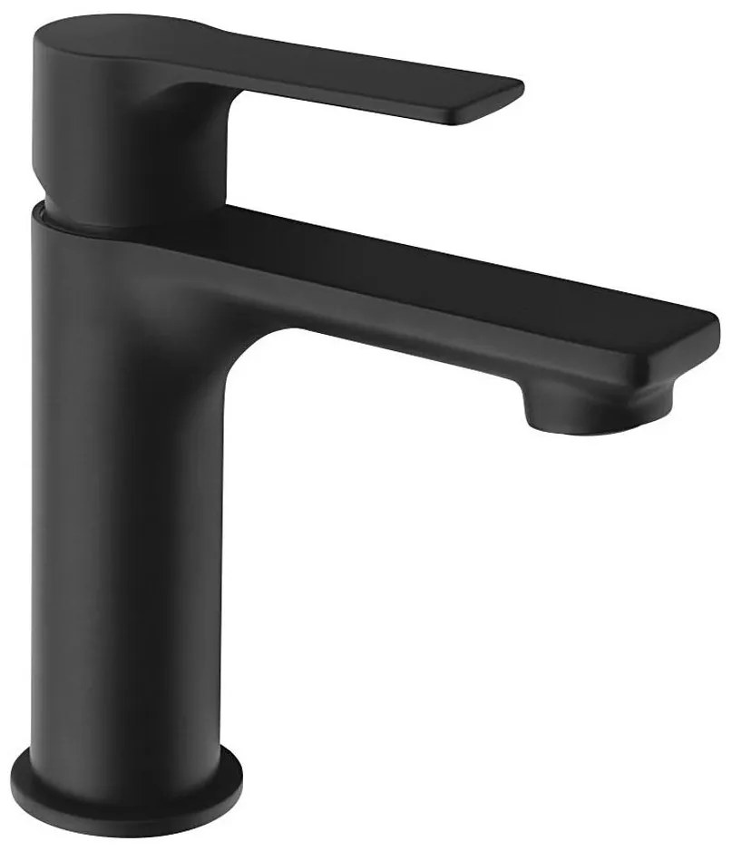 Baterie de lavoar Sapho PAX 16,5 cm negru mat