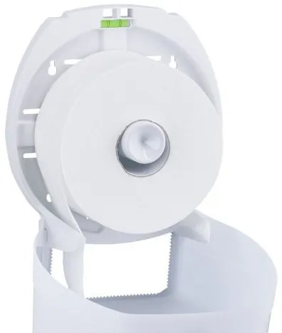 Dispenser de hârtie igienică Merida Hygiene Control MAXI, alb