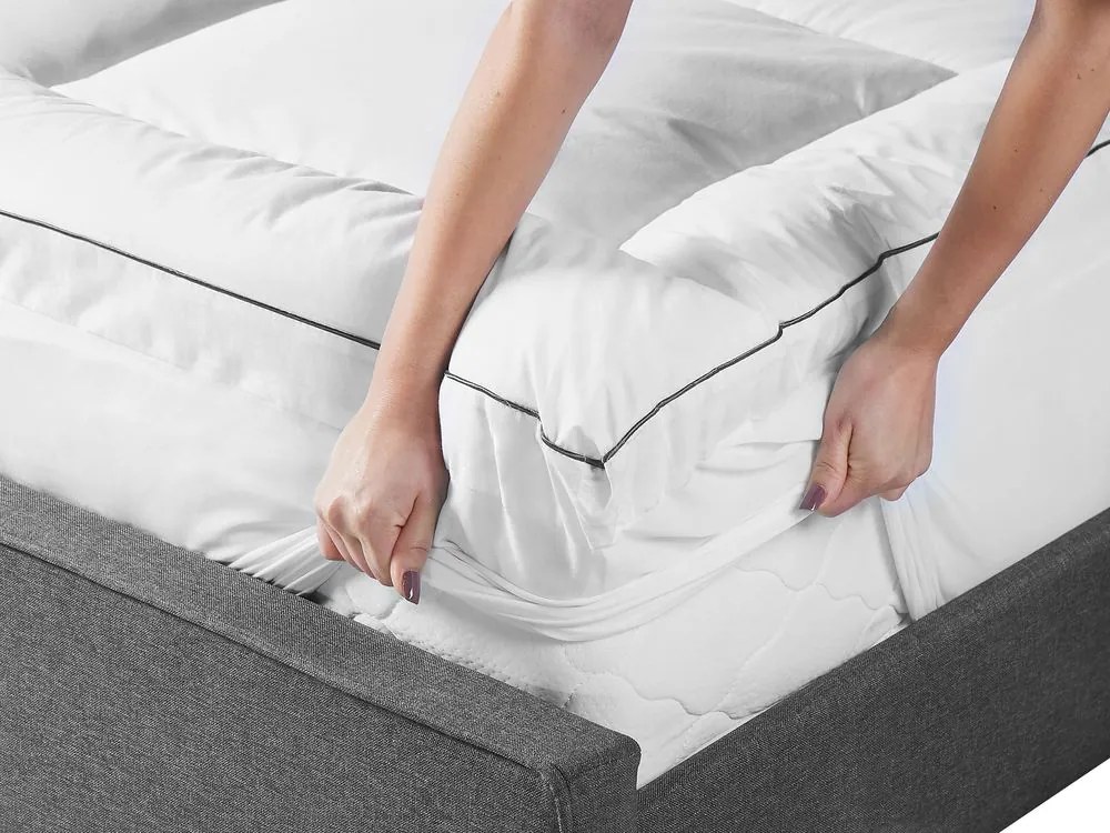 Husă pentru saltea 200x90 cm Travis (alb). 1011147