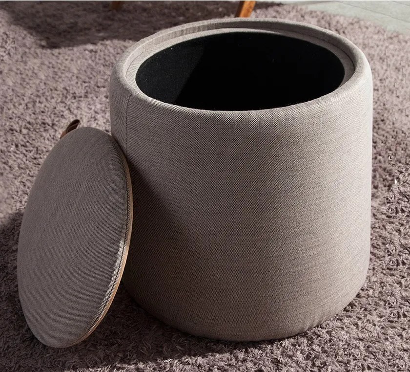 Taburete stil avangardist si contemporan cu spatiu de depozitare Puff