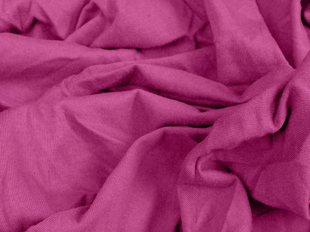 Cearsaf Jersey purpurove 180 x 200 cm