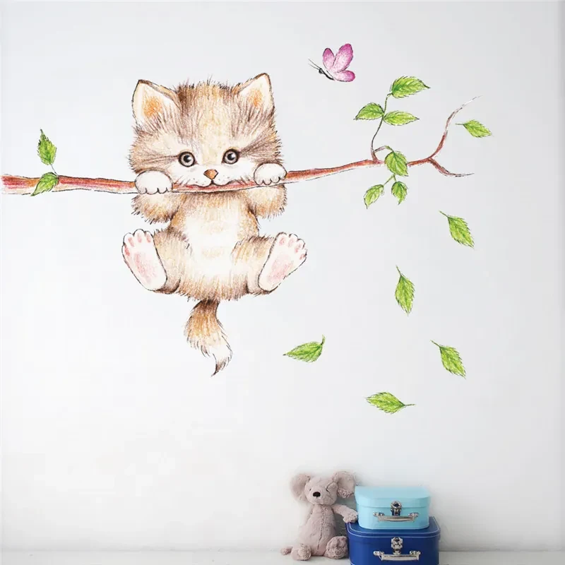 Sticker perete Cat in the tree