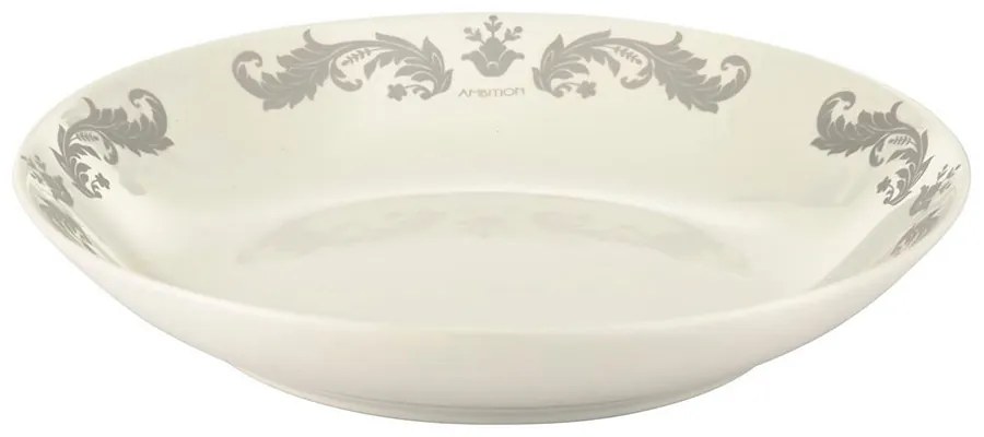 FARFURIE PORTELAN, ADANCA , GRI, 20 CM GLAMOUR