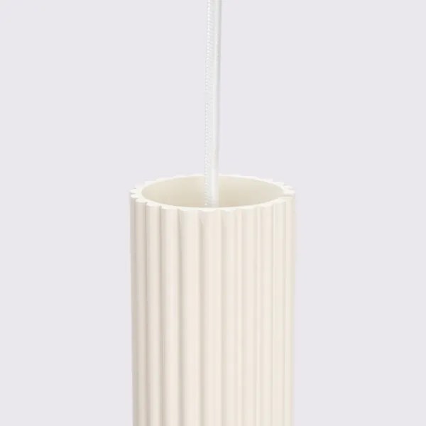 Lustră pe cablu Sollux SL.1592 KARBON 1xGU10/10W/230V crem