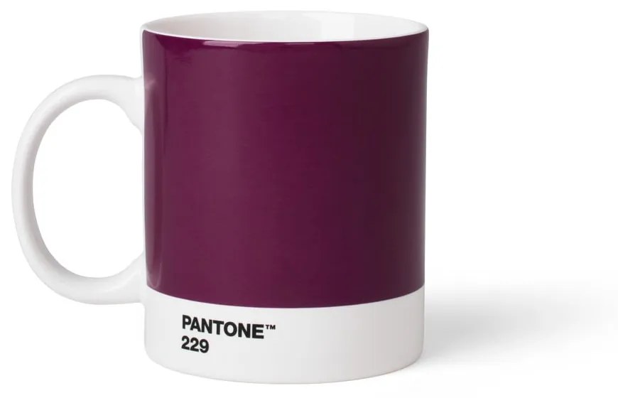 Cană violet din ceramică 375 ml Aubergine 229 – Pantone