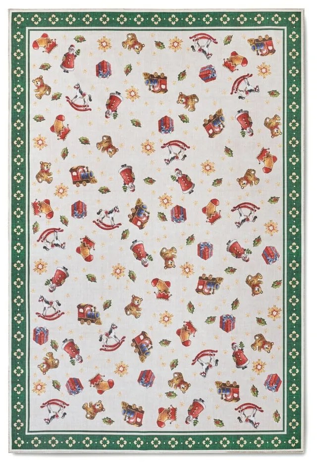 Covor verde 160x230 cm cu model de Crăciun Green Christmas – Villeroy&amp;Boch