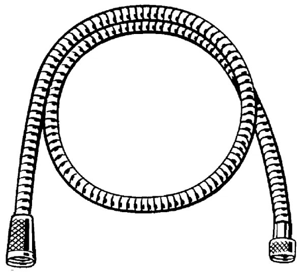 GROHE 22108000 - Furtun de duș VITALIOFLEX METAL LONG-LIFE 1500 mm crom