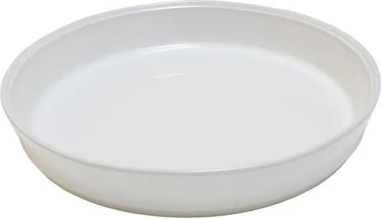 Formă tort din ceramică Costa Nova Friso, Ø 30 cm, alb