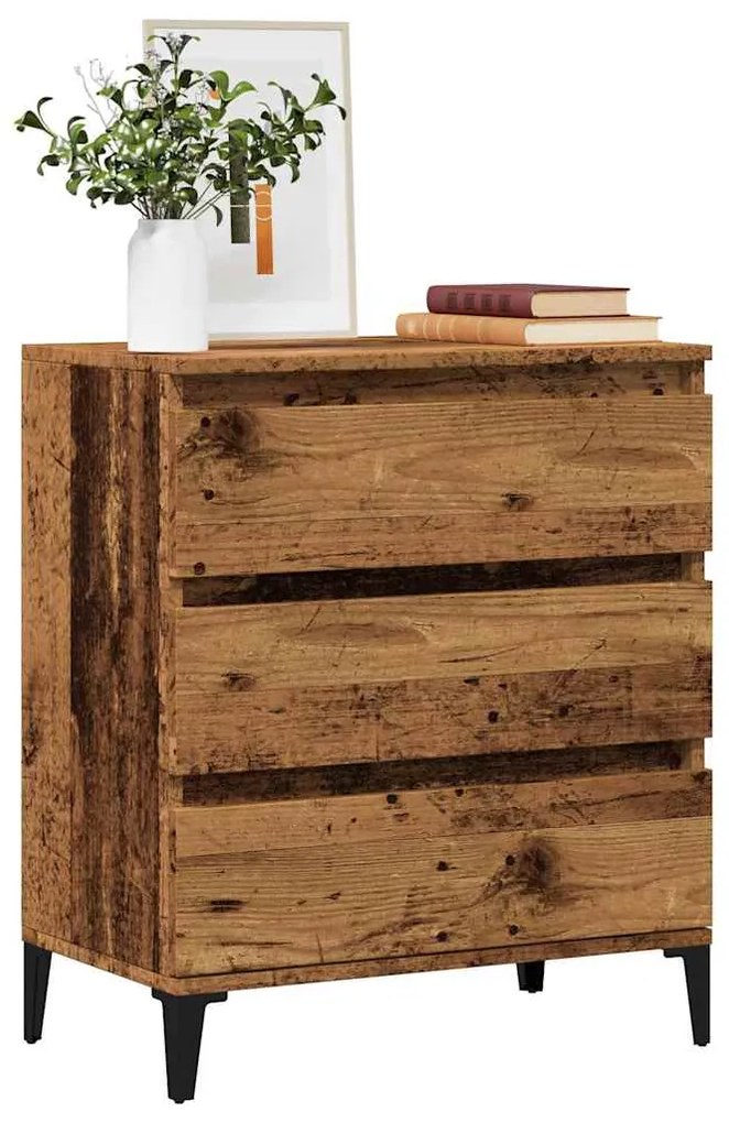 vidaXL Bufetă din lemn vechi 60x35x70 cm din lemn prelucrat
