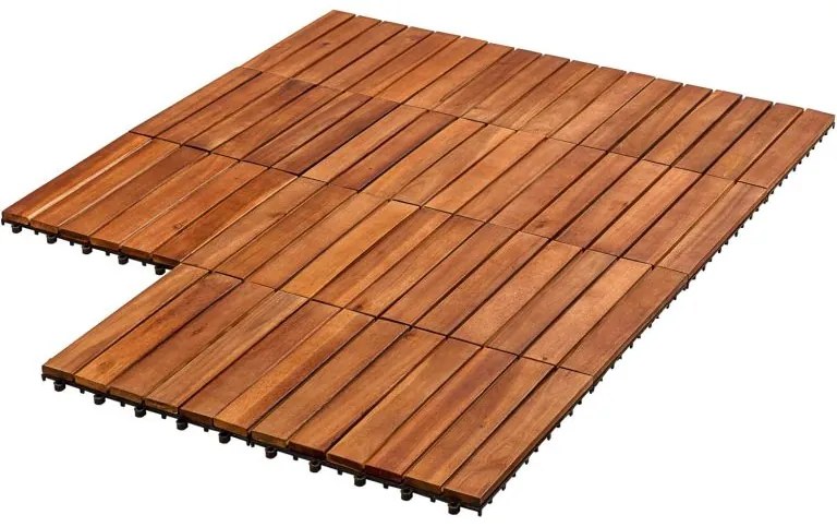 Plăci din lemn STILISTA, clasică, salcâm, 1 m²