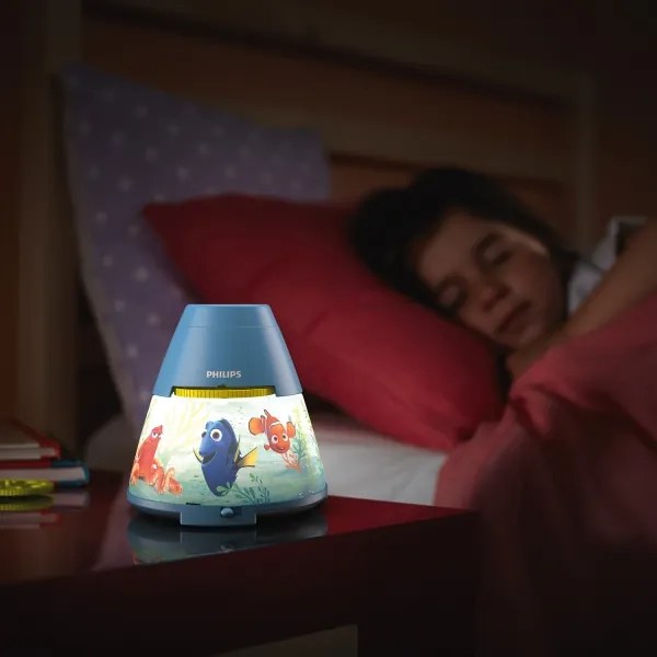Philips 71769/90/16 - Lampa copii DISNEY FINDING DORY LED/0,1W/3xAAA