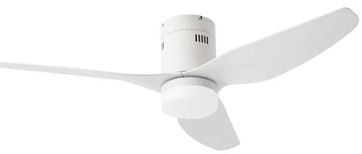 ZEVENTI - Ventilator de tavan LED PADUA LED/18W/230V Wi-Fi Tuya alb + telecomandă