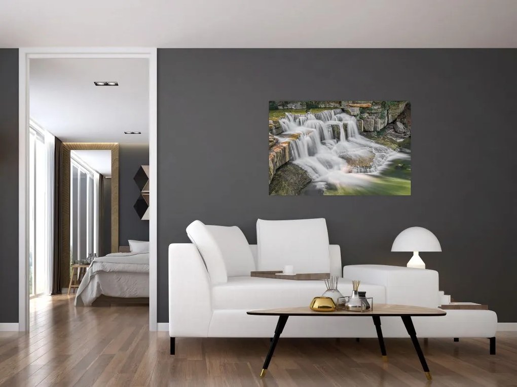 Tablou cu cascade (90x60 cm)