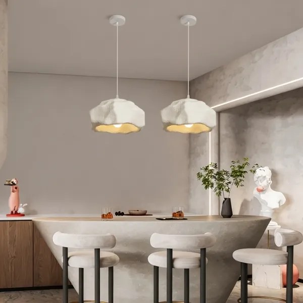 BRILAGI - Lustră pe cablu WABI SABI 1xE27/60W/230V Ø 30 cm albă